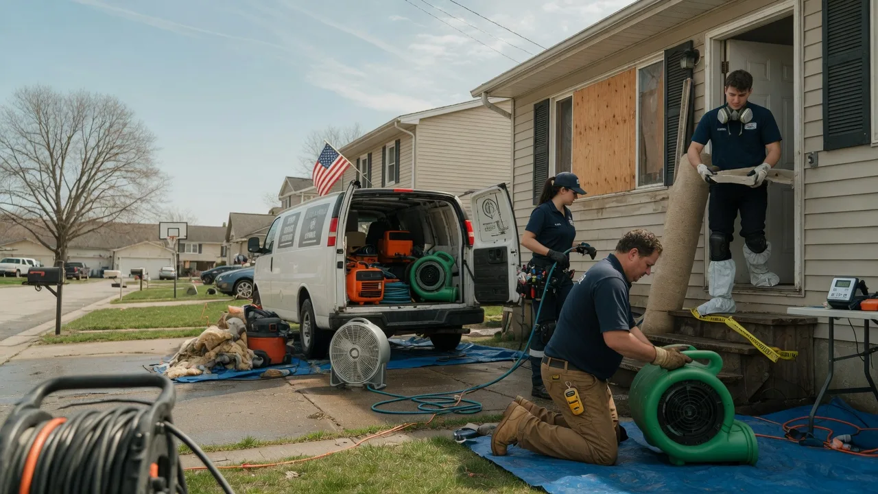 Water Damage Restoration in Wayne, OK near me